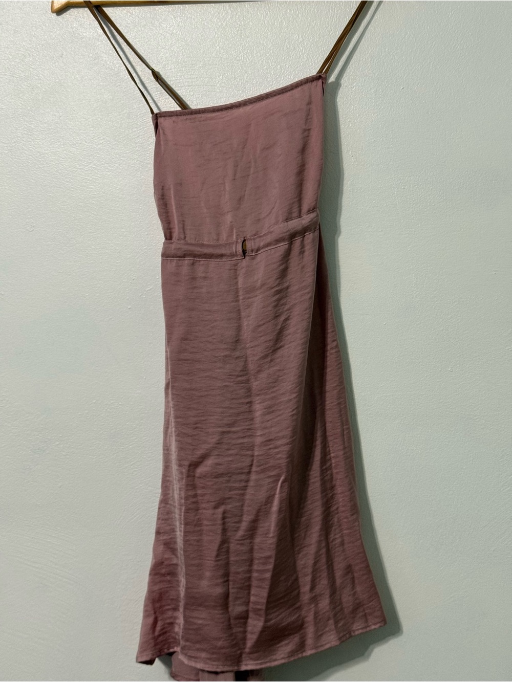 For Love & Lemons Skivvies Mauve‎ Slip dress size small  with Adjustable Straps
